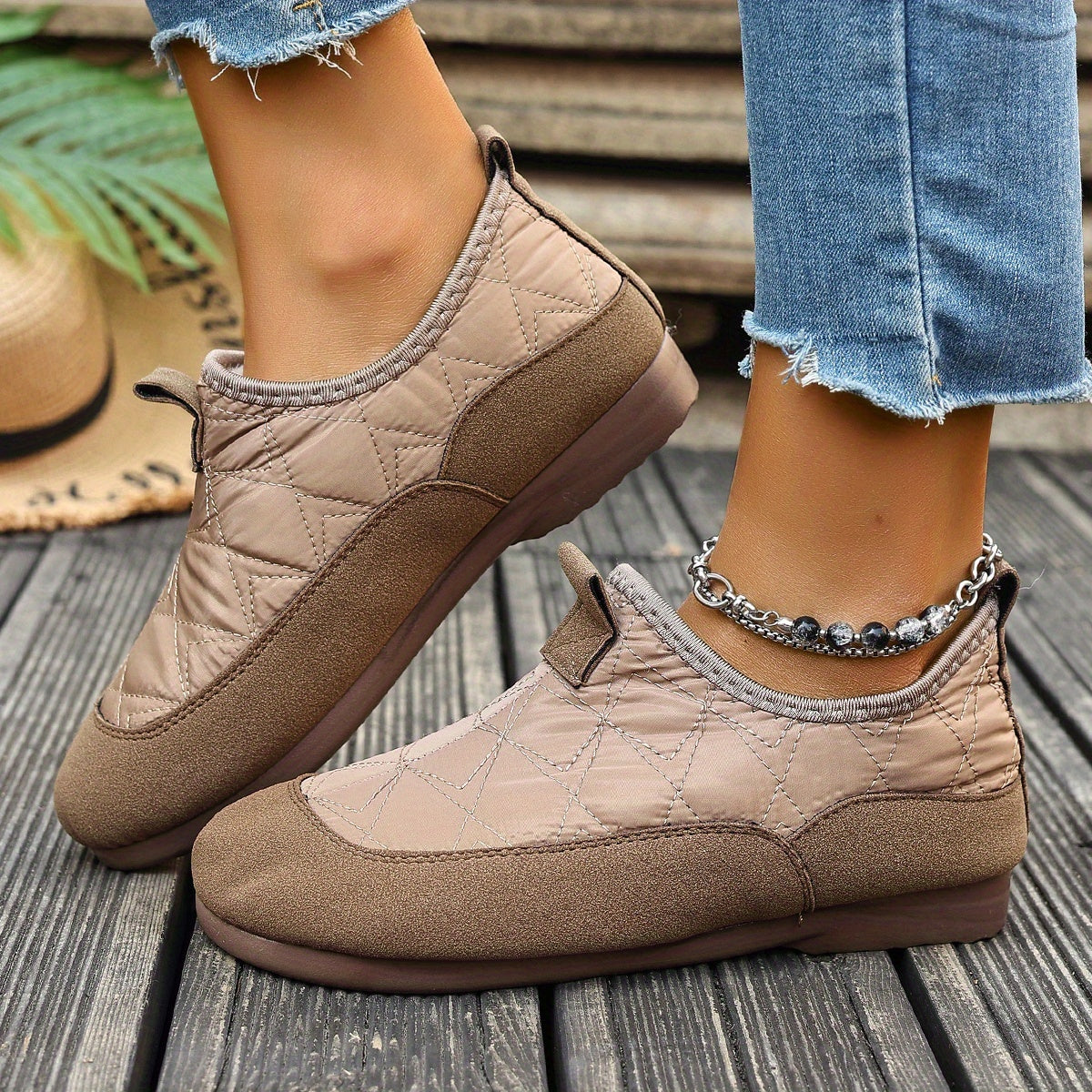 Sabina | Ciepłe wsuwane buty z futerkową wyściółką