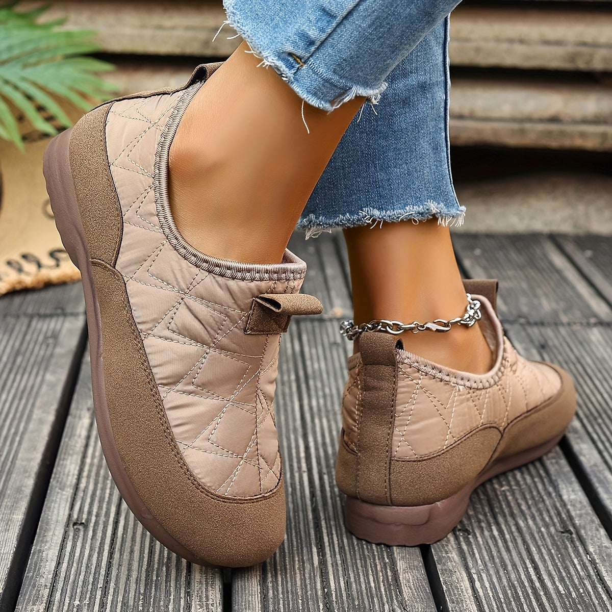 Sabina | Ciepłe wsuwane buty z futerkową wyściółką