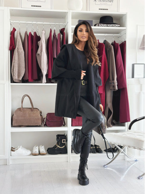 Sabina | Elegancki, ciepły płaszcz na zimę